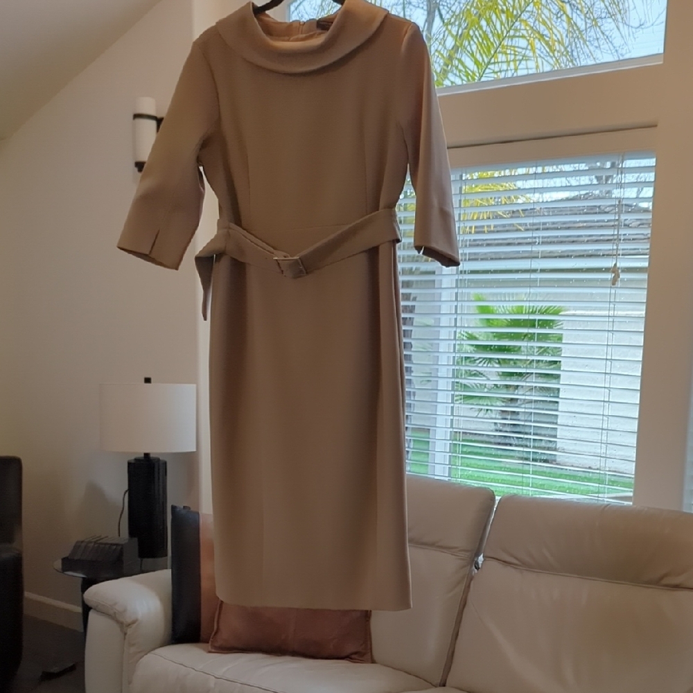 Elegant Tan Dress